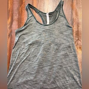 Lululemon Heathered Green Tank Top